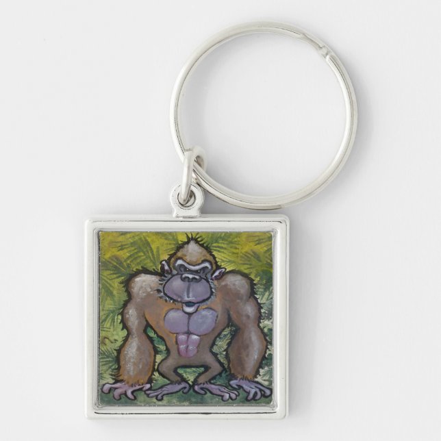 Gorilla Keychain (Front)