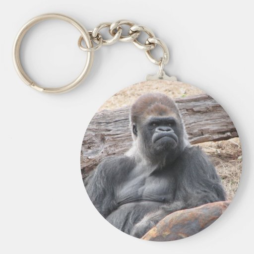 gorilla keychain | Zazzle