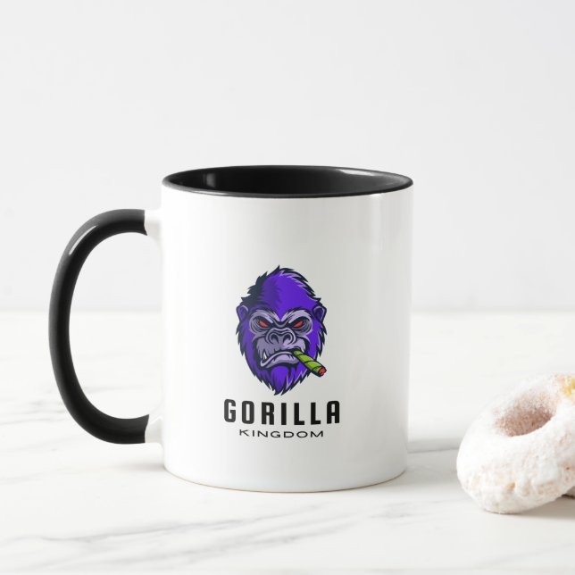 Gorilla Kingdom Mug (With Donut)