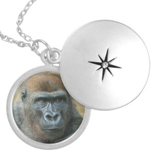 Gorilla Locket Necklace