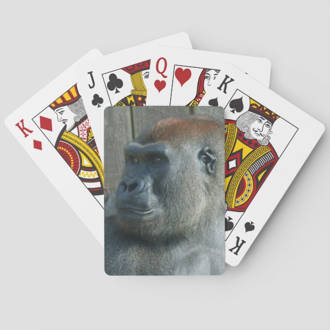Gorilla Lope Poker Cards (Back)
