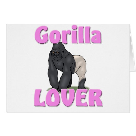 Gorilla Lover Cards (Front Horizontal)