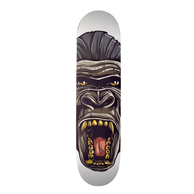 cartoon gorilla skateboard hip hop