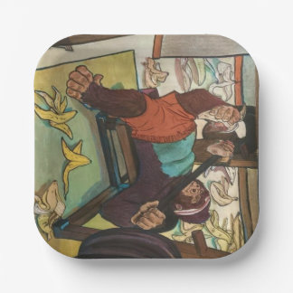 #Gorilla Paper Plate