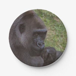 Gorilla Paper Plates