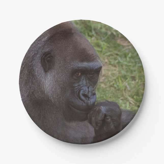 Gorilla Paper Plates (Front)