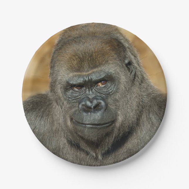 Gorilla Paper Plates (Front)