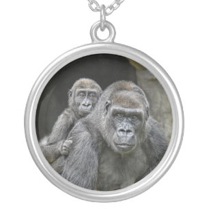 Gorilla Piggyback #1 Necklace