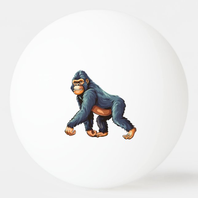 Gorilla Ping Pong Ball (Front)