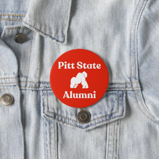 Gorilla Pitt State Alumni Button
