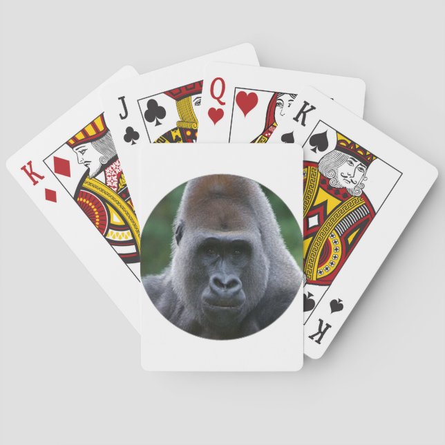 "Gorilla" Poker Cards (Back)