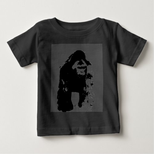 Gorilla Pop Art Baby T_Shirt