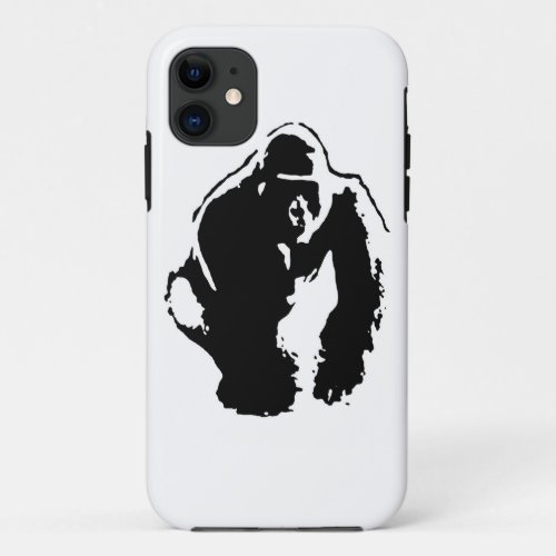 Gorilla Pop Art iPhone 11 Case