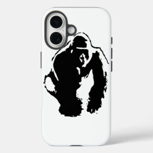 Gorilla Pop Art iPhone 16 Case