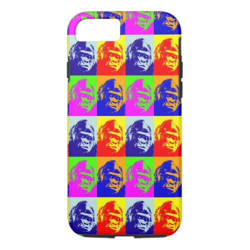 Gorilla Pop Art iPhone 87 Case
