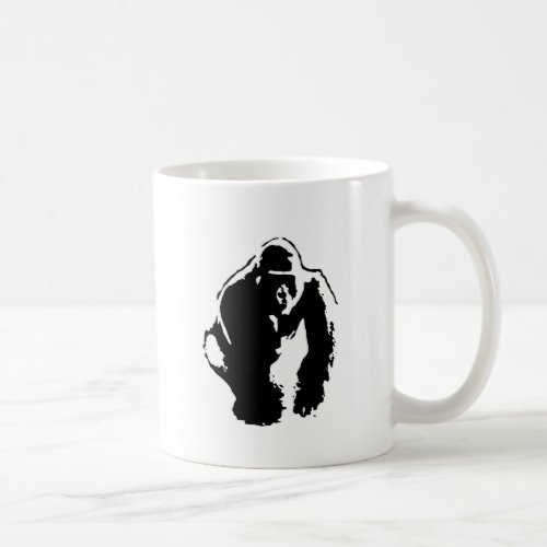 Gorilla Pop Art Coffee Mug