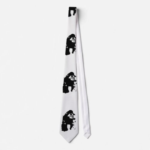 Gorilla Pop Art Custom Ties