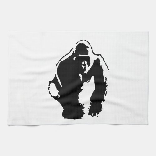 Gorilla Pop Art Kitchen Towel