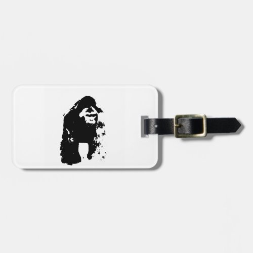 Gorilla Pop Art Luggage Tag