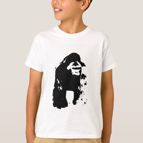 Gorilla Pop Art T_Shirt