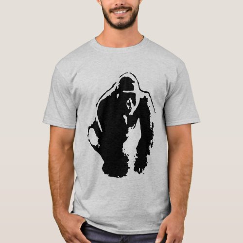 Gorilla Pop Art T_Shirt