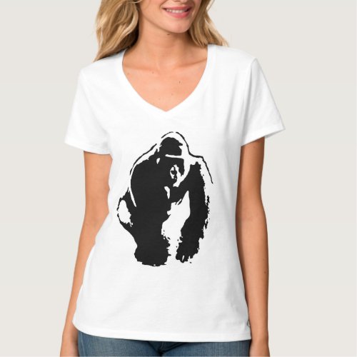 Gorilla Pop Art T_Shirt