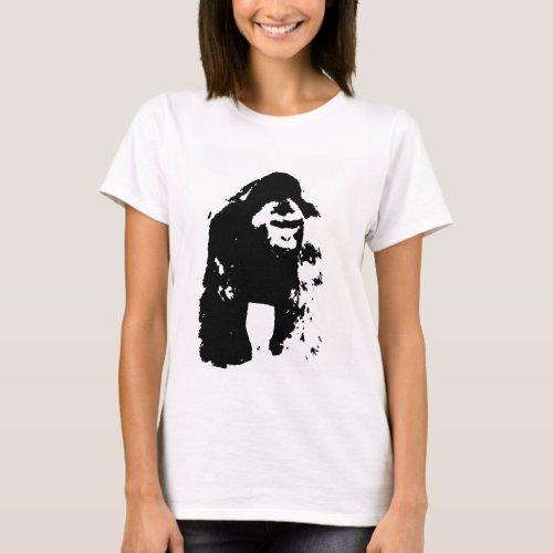 Gorilla Pop Art T_Shirt