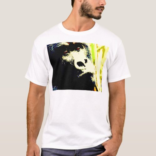 Gorilla Pop Art T_Shirt