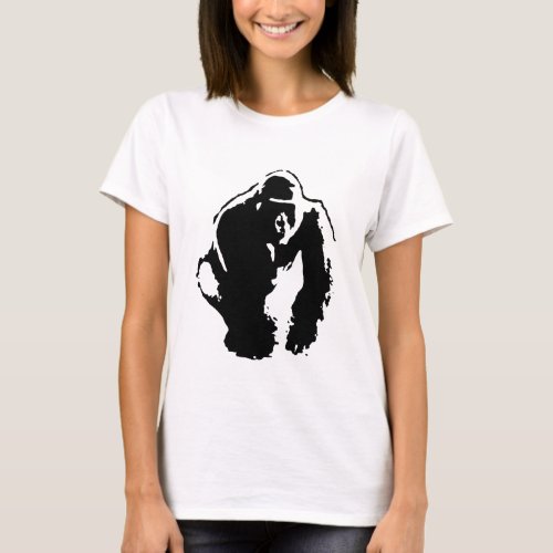 Gorilla Pop Art T_Shirt