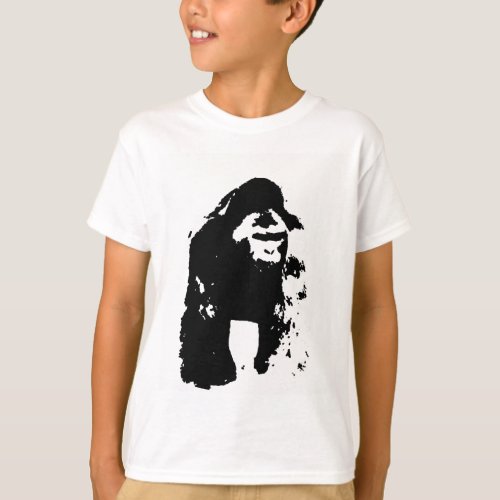 Gorilla Pop Art T_Shirt