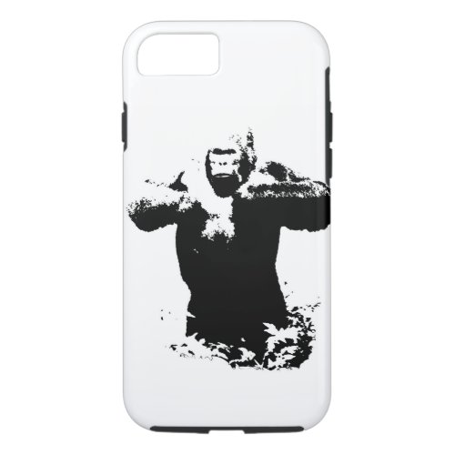 Gorilla Pop Art Tough iPhone 7 Case