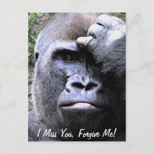 Gorilla_ Postcard