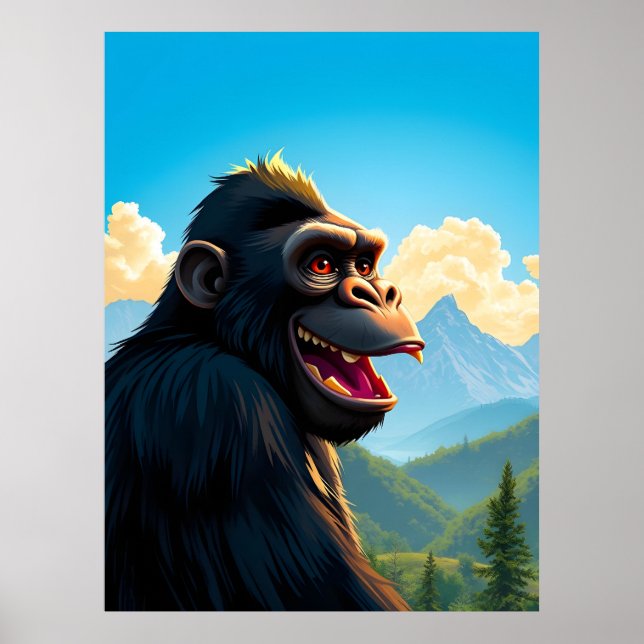 Gorilla Poster (Front)