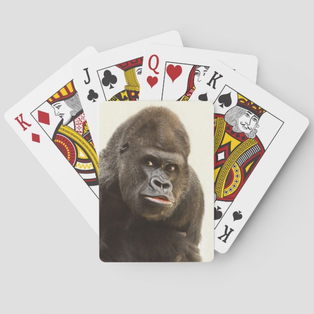 Gorilla Pout Poker Cards (Back)