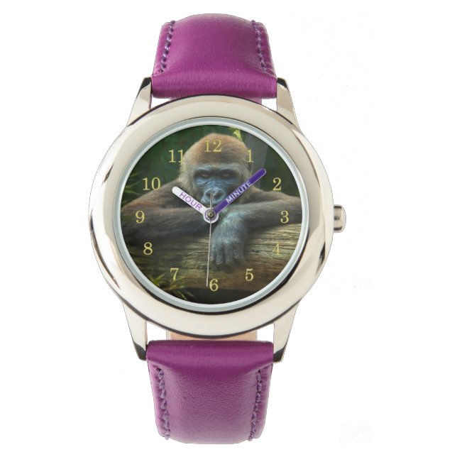 GORILLA PRAYER “SAVE OUR SPECIES” WATCH (Front)