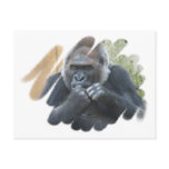 Gorilla Primate Postcard