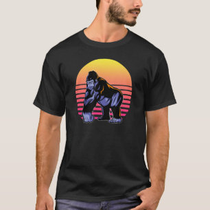 Gorilla Retro Vintage Style Gorilla For Gorilla T-Shirt