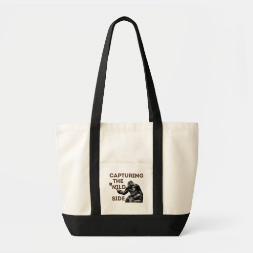 Gorilla Selfie Capturing the Wild Side Tote Bag