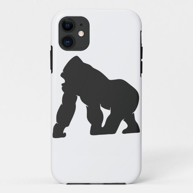 Gorilla silhouette Case-Mate iPhone case (Back)