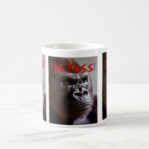 Gorilla Silverback The Boss Coffee Mug