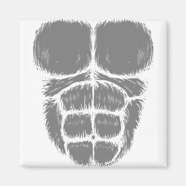 gorilla sixpack magnet (Front)