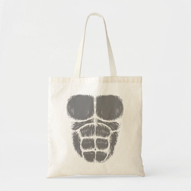 gorilla sixpack tote bag (Front)