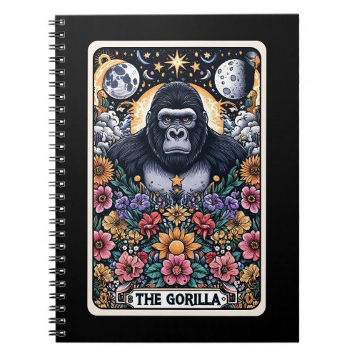 Gorilla Spirit Tarot Card Notebook