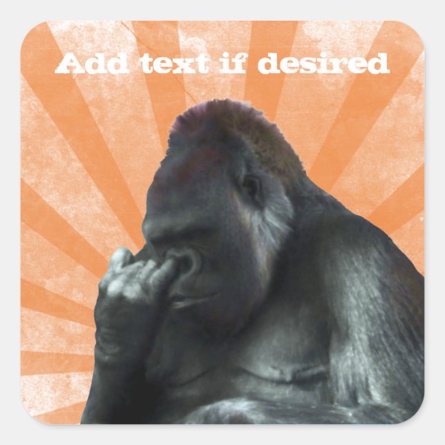 Gorilla Stickers (Front)