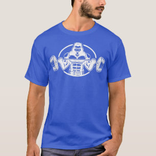 Gorilla Strength Weight lifter Body Builder Gym Wo T-Shirt