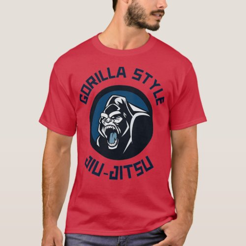 Gorilla Style JiuJitsu T_Shirt