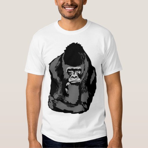 Gorilla T-shirt | Zazzle