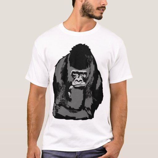 Gorilla T-Shirt | Zazzle