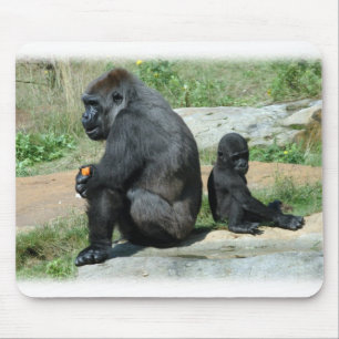 Gorilla Time Out Mouse Pad