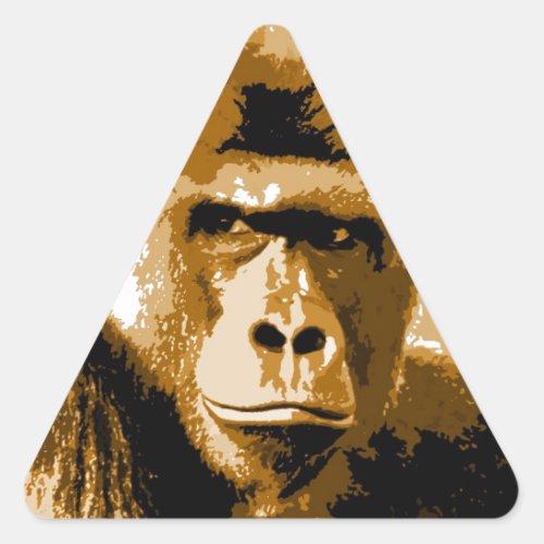 Gorilla Triangle Sticker